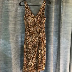 Cheetah print dress!